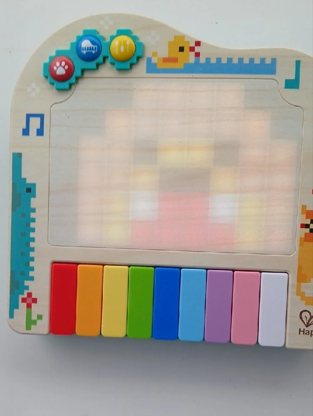 Rainbow Rhythm Piano - Colorful Kids Toy Piano